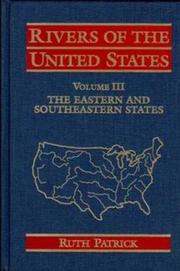 Cover of: Rivers of the United States, The Eastern and Southeastern States (Rivers of the United States)