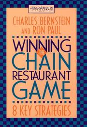Winning the chain restaurant game by Bernstein, Charles