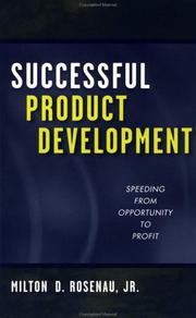 Cover of: Successful Product Development by Milton D. Rosenau
