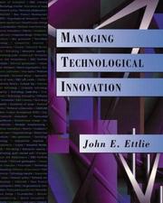 Cover of: Managing Technological Innovation