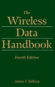 Cover of: The Wireless Data Handbook by James F. DeRose