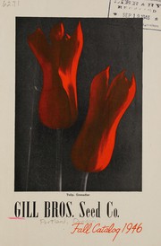 Cover of: Fall catalog, 1946 by Gill Bros. Seed Company