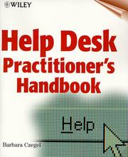 Cover of: Help desk practitioner's handbook by Barbara Czegel