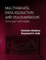 Cover of: Multivariate Data Reduction and Discrimination with SAS Software