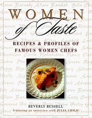 Cover of: Women of Taste: Recipes and Profiles of Famous Women Chefs