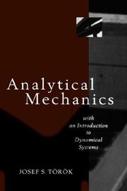 Cover of: Analytical mechanics: with an introduction to dynamical systems