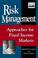 Cover of: Risk Management