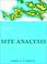Cover of: Site Analysis