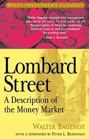 Cover of: Lombard Street by Walter Bagehot, Walter Bagehot