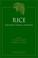 Cover of: Rice