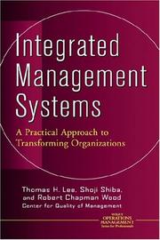 Cover of: Integrated Management Systems: A Practical Approach to Transforming Organizations (Operations Management Series)