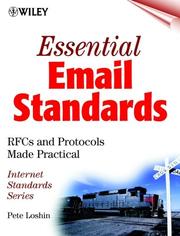 Cover of: Essential Email Standards: RFCs and Protocols Made Practical