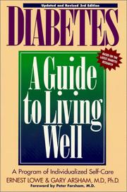 Cover of: Diabetes: A Guide to Living Well, Updated and  Revised 3rd Edition