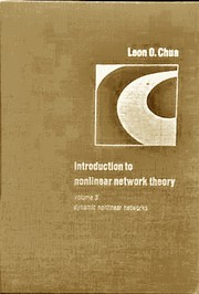 Cover of: Introduction to nonlinear network theory by Leon O. Chua