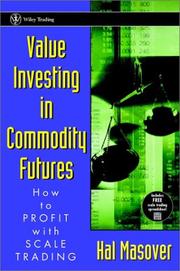 Cover of: Value Investing in Commodity Futures