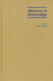 Cover of: Advances in Enzymology and Related Areas of Molecular Biology, Mechanism of Enzyme Action (Advances in Enzymology - and Related Areas of Molecular Biology)