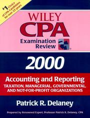 Cover of: Wiley CPA Exam Review: Accounting and Reporting 2000