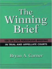 Cover of: The Winning Brief by Bryan A. Garner