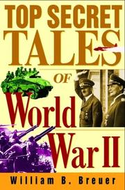Cover of: Top Secret Tales of World War II by William B. Breuer