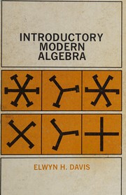 Cover of: Introductory modern algebra
