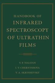 Cover of: Handbook of Infrared Spectroscopy of Ultrathin Films