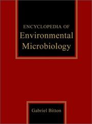 Cover of: Encyclopedia of Environmental Microbiology 6 Volume Set