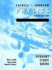 Cover of: Physics by John D. Cutnell, Kenneth W. Johnson