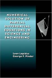 Cover of: Numerical Solution of Partial Differential Equations in Science and Engineering by Leon Lapidus, George F. Pinder