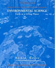 Cover of: Environmental Science