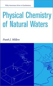 Cover of: The Physical Chemistry of Natural Waters by Frank J. Millero