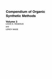 Cover of: Compendium of Organic Synthetic Methods