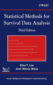 Statistical methods for survival data analysis by Elisa T. Lee