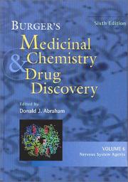 Cover of: Burger's Medicinal Chemistry and Drug Discovery