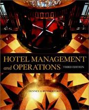 Cover of: Hotel Management and Operations by Denney G. Rutherford