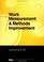 Cover of: Work Measurement and Methods Improvement (Engineering Design and Automation)