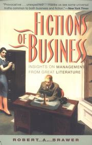 Cover of: Fictions of business: insights on management from great literature