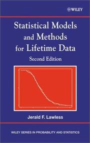 Statistical models and methods for lifetime data by J. F. Lawless