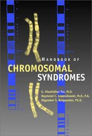 Cover of: Handbook of Chromosomal Syndromes by G. Shashidhar Pai, Raymond C., Jr. Lewandowski, Digamber S. Borgaonkar