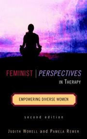 Cover of: Feminist Perspectives in Therapy: Empowering Diverse Women
