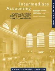 Cover of: Intermediate Accounting by Jerry J. Weygandt, Donald E. Kieso, Jerry J. Weygandt, Terry D. Warfield