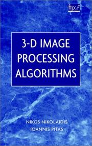 Cover of: 3-D Image Processing Algorithms