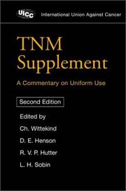 Cover of: TNM Supplement: A Commentary on Uniform Use