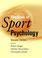 Cover of: Handbook of sport psychology