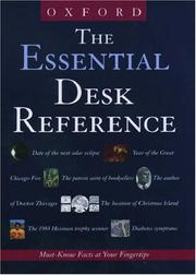 Cover of: The Essential desk reference. by 