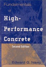 Cover of: Fundamentals of High Performance Concrete