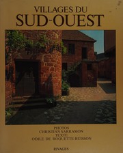 Cover of: Villages du Sud-Ouest by Christian Sarramon