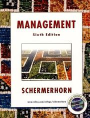 Cover of: Management , 6th Edition Update Edition with CD