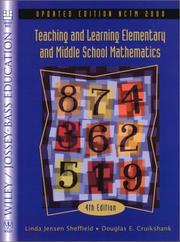 Cover of: Teaching and learning elementary and middle school mathematics by Linda Jensen Sheffield