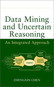 Cover of: Data Mining and Uncertain Reasoning by Zhe Chen