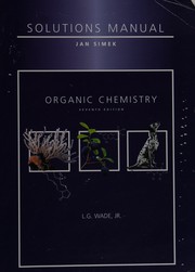 Cover of: Student Solutions Manual for Organic Chemistry